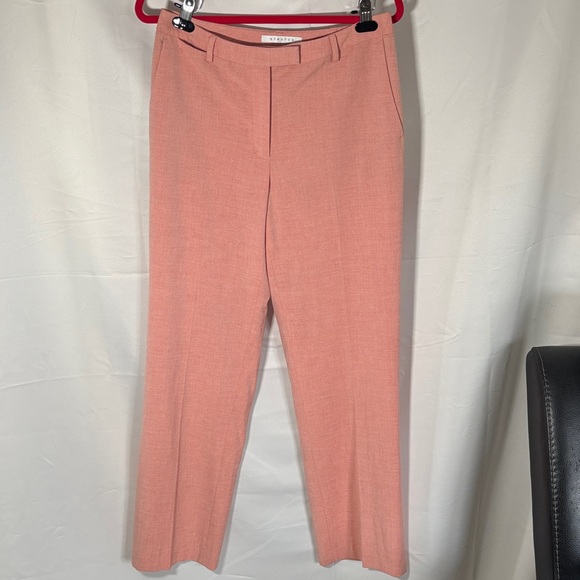 Jones Wear Pants - Jones Wear Salmon Pink Tailored Pants SZ 10 Spring